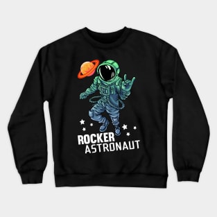 Rocker Astronaut Crewneck Sweatshirt